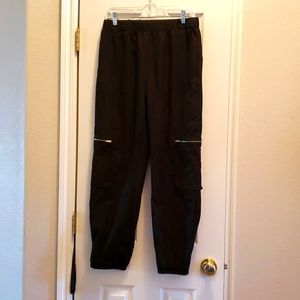 Black Romwe Joggers
